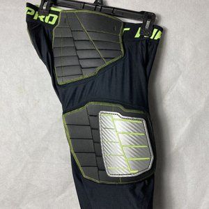 Like New Nike Pro Combat Padded Compression Shorts Men's Black Medium